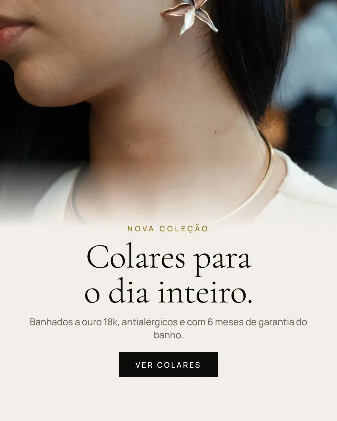 Colares para o dia inteiro, nova coleção ESLA